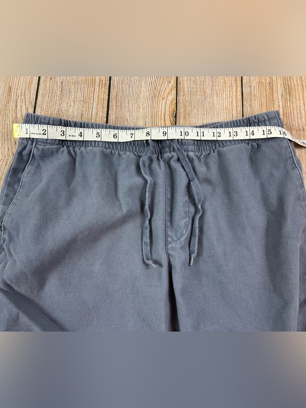 Mens PacSun Volley Grey Shorts Drawstring Elastic Waist Pockets Size Medium - Picture 7 of 7